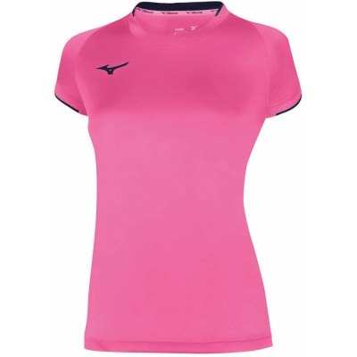 Camisa Mizuno Core SS Tee Mujer Rosas - Chile M941WTJMZQ